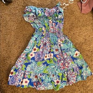 Lilly Pulitzer strapless sun dress